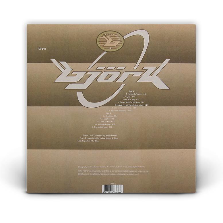 Bjork - LP Debut Vinil Novo Preto 180g - misturapop - Música
